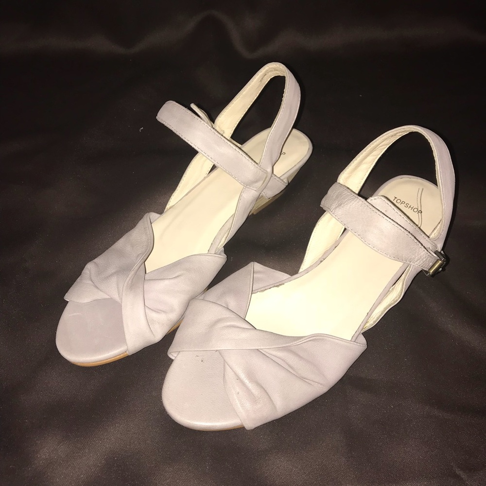 TOPSHOP Lavender Sandals